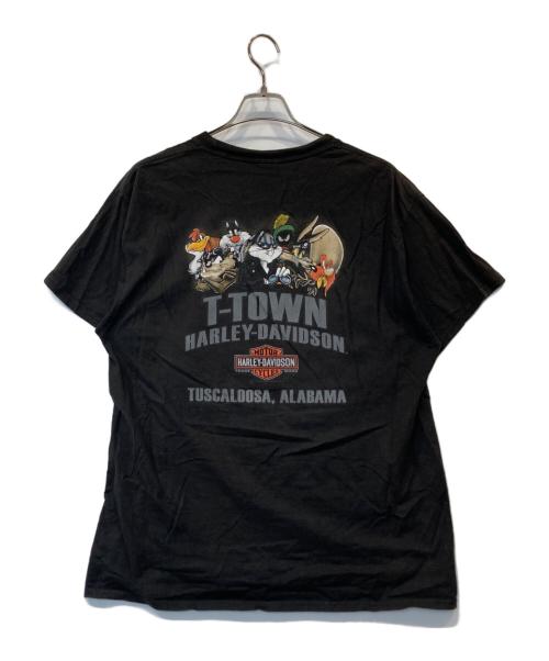 HARLEY-DAVIDSON（ハーレーダビッドソン）HARLEY-DAVIDSON (ハーレーダビッドソン) プリントTシャツ ブラック サイズ:Lの古着・服飾アイテム