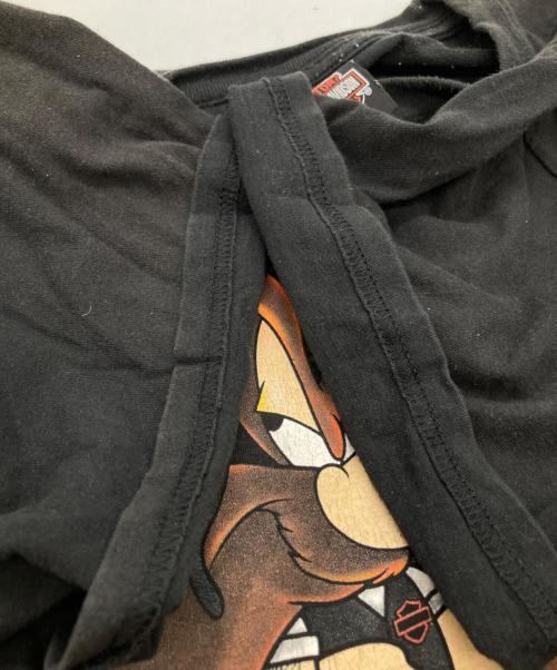 HARLEY-DAVIDSON（ハーレーダビッドソン）HARLEY-DAVIDSON (ハーレーダビッドソン) プリントTシャツ ブラック サイズ:Lの古着・服飾アイテム