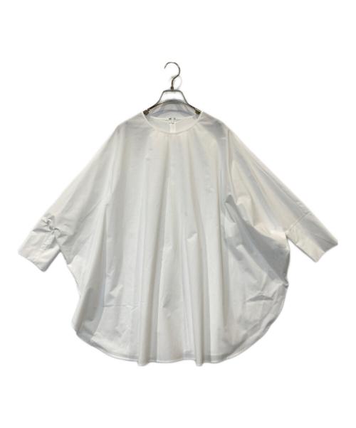 LE PHIL（ル フィル）LE PHIL (ル フィル) サークルオーバーブラウス 534-3110012 ホワイト サイズ:FREEの古着・服飾アイテム