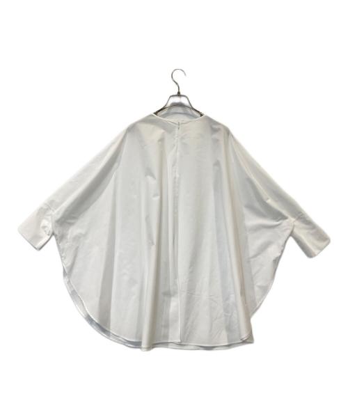 LE PHIL（ル フィル）LE PHIL (ル フィル) サークルオーバーブラウス 534-3110012 ホワイト サイズ:FREEの古着・服飾アイテム