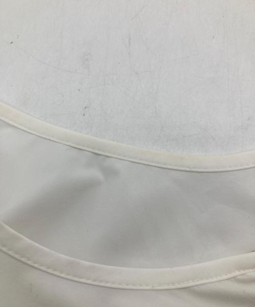 LE PHIL（ル フィル）LE PHIL (ル フィル) サークルオーバーブラウス 534-3110012 ホワイト サイズ:FREEの古着・服飾アイテム