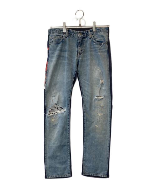 UNDERCOVER（アンダーカバー）UNDERCOVER (アンダーカバー) デニムパンツ G1516 インディゴ サイズ:2の古着・服飾アイテム