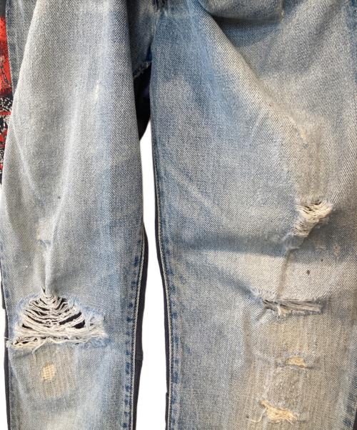 UNDERCOVER（アンダーカバー）UNDERCOVER (アンダーカバー) デニムパンツ G1516 インディゴ サイズ:2の古着・服飾アイテム