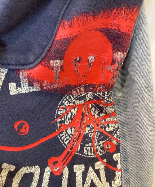 UNDERCOVER（アンダーカバー）UNDERCOVER (アンダーカバー) デニムパンツ G1516 インディゴ サイズ:2の古着・服飾アイテム