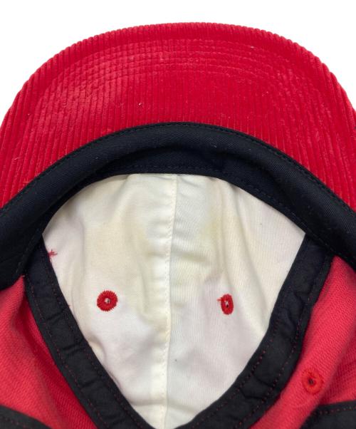 SUPREME（シュプリーム）Supreme (シュプリーム) Corduroy S Logo 6Panel Cap レッドの古着・服飾アイテム