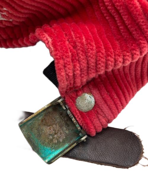 SUPREME（シュプリーム）Supreme (シュプリーム) Corduroy S Logo 6Panel Cap レッドの古着・服飾アイテム