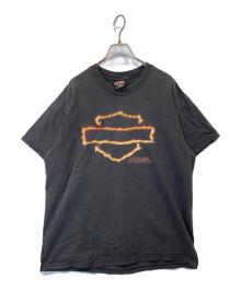 HARLEY-DAVIDSON（ハーレーダビッドソン）の古着「00s プリントTシャツ」｜ブラック