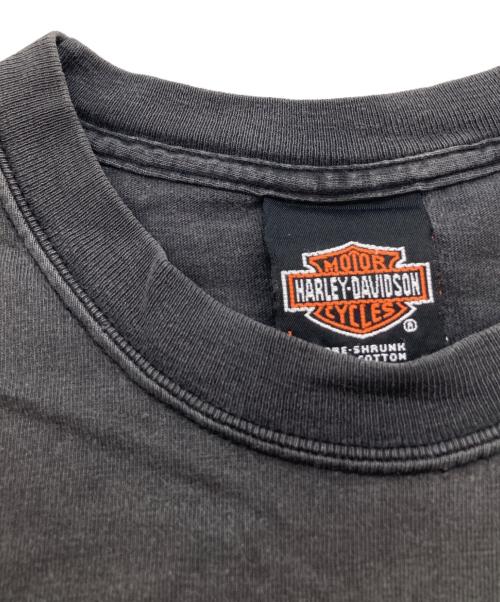 HARLEY-DAVIDSON（ハーレーダビッドソン）HARLEY-DAVIDSON (ハーレーダビッドソン) 00s プリントTシャツ ブラック サイズ:Lの古着・服飾アイテム