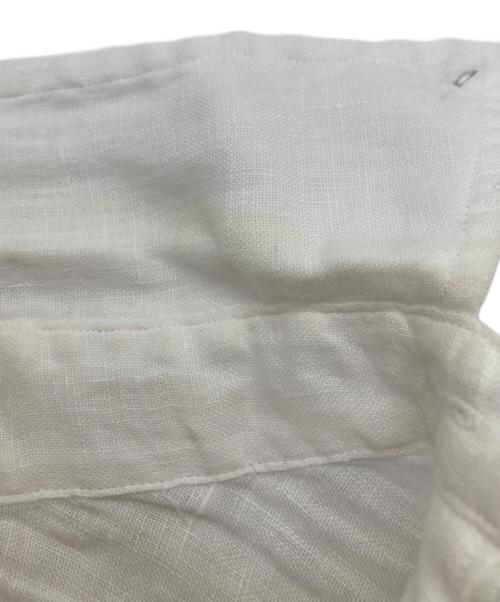 POLO RALPH LAUREN（ポロ・ラルフローレン）POLO RALPH LAUREN (ポロ・ラルフローレン) リネンシャツ ホワイト サイズ:Lの古着・服飾アイテム