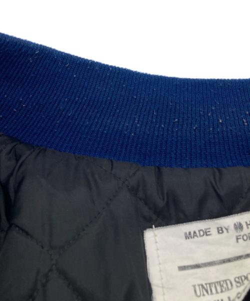 UNITED SPORTS APPAREL（ユナイテッドスポーツ）UNITED SPORTS APPAREL (ユナイテッドスポーツ) スタジャン ブルー サイズ:不明の古着・服飾アイテム