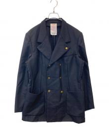 NICENESS（ナイスネス）の古着「DENNIS ダブルブレストジャケット　NN-0701011」｜ネイビー