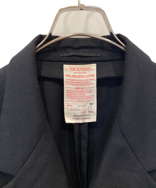 NICENESS（ナイスネス）NICENESS (ナイスネス) DENNIS ダブルブレストジャケット　NN-0701011 ネイビー サイズ:2の古着・服飾アイテム