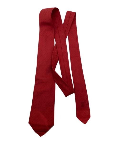 LOUIS VUITTON（ルイ ヴィトン）LOUIS VUITTON (ルイ ヴィトン) モノグラムシルクネクタイ　M67993 レッド サイズ:不明の古着・服飾アイテム
