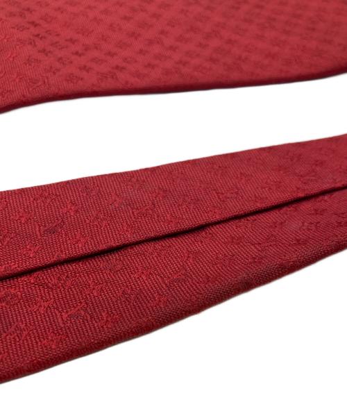 LOUIS VUITTON（ルイ ヴィトン）LOUIS VUITTON (ルイ ヴィトン) モノグラムシルクネクタイ　M67993 レッド サイズ:不明の古着・服飾アイテム