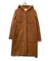apaiser lame（アペゼラム）の古着「フーデッドコート」｜ブラウン