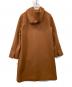 apaiser lame (アペゼラム) フーデッドコート ブラウン サイズ:40：4000円