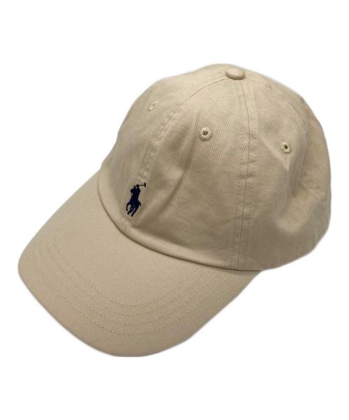 POLO RALPH LAUREN（ポロ・ラルフローレン）POLO RALPH LAUREN (ポロ・ラルフローレン) キャップ ベージュ 未使用品の古着・服飾アイテム