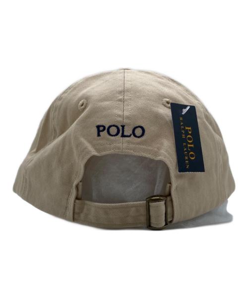 POLO RALPH LAUREN（ポロ・ラルフローレン）POLO RALPH LAUREN (ポロ・ラルフローレン) キャップ ベージュ 未使用品の古着・服飾アイテム