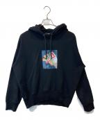 DIESELディーゼル）の古着「プリントパーカー」｜ブラック