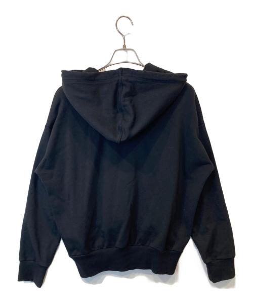 DIESEL（ディーゼル）DIESEL (ディーゼル) プリントパーカー ブラック サイズ:XSの古着・服飾アイテム