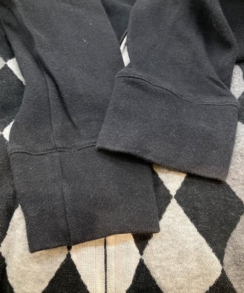 BURBERRY BLACK LABEL（バーバリーブラックレーベル）BURBERRY BLACK LABEL (バーバリーブラックレーベル) ジップアップニット ブラック サイズ:3の古着・服飾アイテム