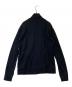 BURBERRY BLACK LABEL (バーバリーブラックレーベル) ジップアップニット ブラック サイズ:3：5000円