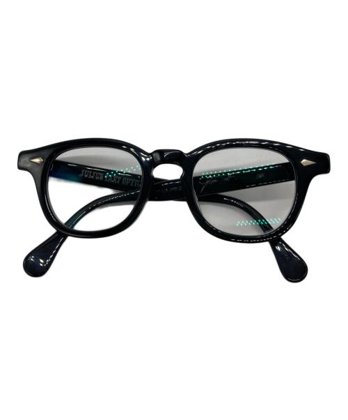 julius tart optical（ジュリアス タート オプティカル）JULIUS TART OPTICAL (ジュリアス タート オプティカル) サングラス　PL-002A ブラック サイズ:SIZE 46-22の古着・服飾アイテム