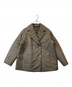 theory luxeセオリーリュクス）の古着「中綿Pコート 03-2409612」｜ベージュ