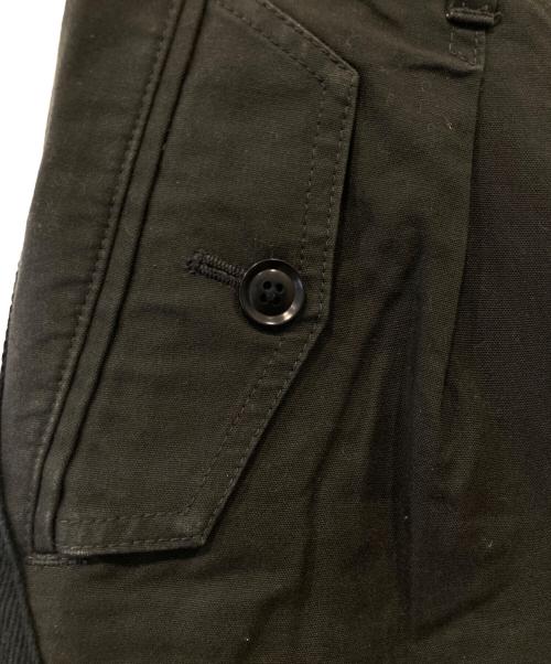 GROUND Y（グラウンドワイ）GROUND Y (グラウンドワイ) クロップドパンツ　GC-P02-002 ブラック サイズ:1の古着・服飾アイテム