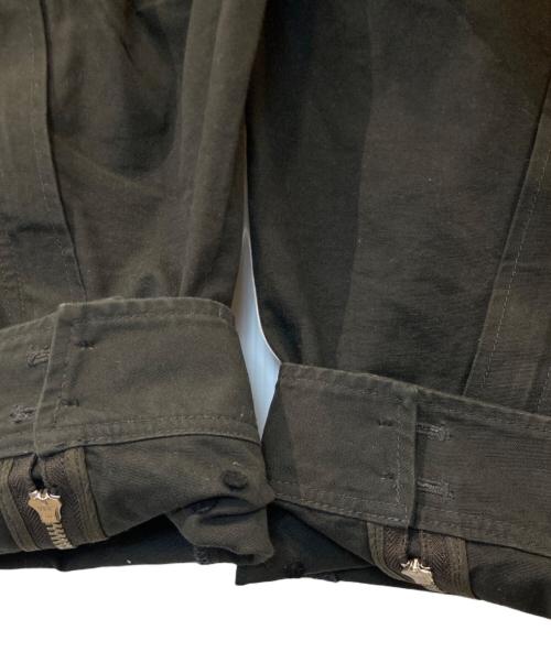 GROUND Y（グラウンドワイ）GROUND Y (グラウンドワイ) クロップドパンツ　GC-P02-002 ブラック サイズ:1の古着・服飾アイテム