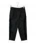 GROUND Y（グラウンドワイ）の古着「クロップドパンツ　GC-P02-002」｜ブラック