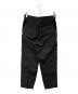 GROUND Y (グラウンドワイ) クロップドパンツ　GC-P02-002 ブラック サイズ:1：11000円
