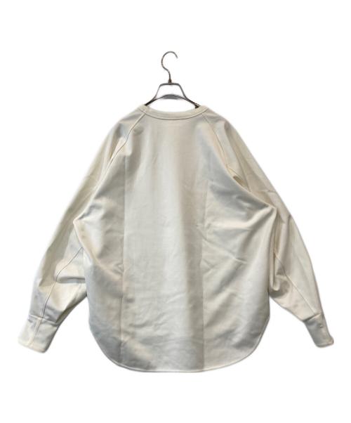 THE RERACS（ザ リラクス）THE RERACS (ザ リラクス) ロングスリーブラグランTシャツ 22EW-RECS-367L-J アイボリー サイズ:FREEの古着・服飾アイテム
