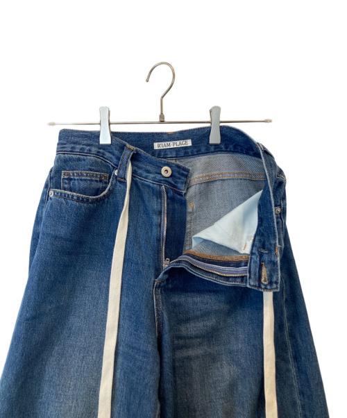 Plage（プラージュ）Plage (プラージュ) R’IAM SUPER LOOSE デニム 25030922617120 インディゴ サイズ:34の古着・服飾アイテム
