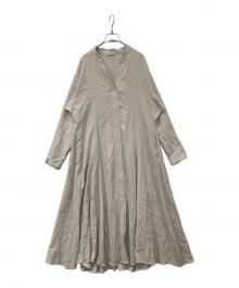 Curensology（カレンソロジー）の古着「長袖ワンピース CL009105ER」｜ベージュ