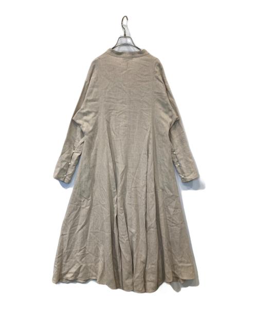 Curensology（カレンソロジー）Curensology (カレンソロジー) 長袖ワンピース CL009105ER ベージュ サイズ:FREEの古着・服飾アイテム