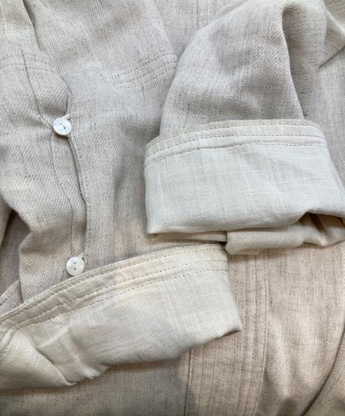 Curensology（カレンソロジー）Curensology (カレンソロジー) 長袖ワンピース CL009105ER ベージュ サイズ:FREEの古着・服飾アイテム