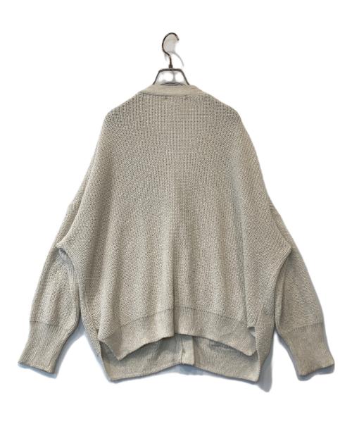 Whim Gazette（ウィムガゼット）Whim Gazette (ウィムガゼット) PAPERカーディガン WGZ1031105A0015 アイボリー サイズ:FREEの古着・服飾アイテム