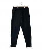 ATTACHMENTアタッチメント）の古着「PEニット ジョガーパンツ AK21-041」｜ブラック