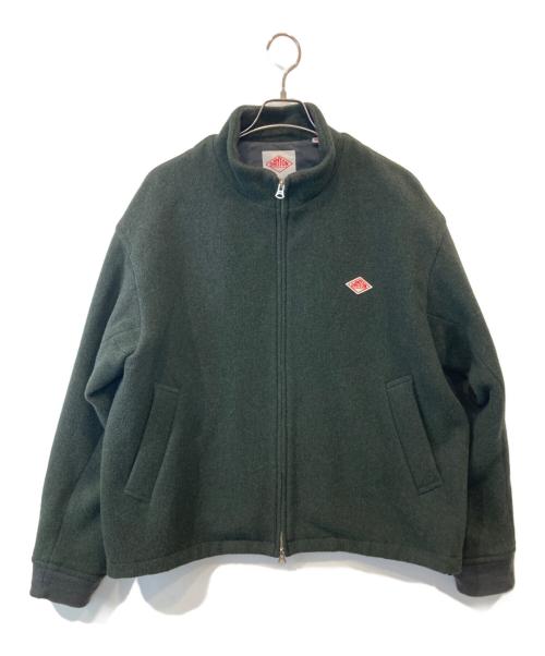 DANTON（ダントン）DANTON (ダントン) スタンドカラー ウールパイル フリースジャケット DT-A0389 WLP カーキ サイズ:42の古着・服飾アイテム