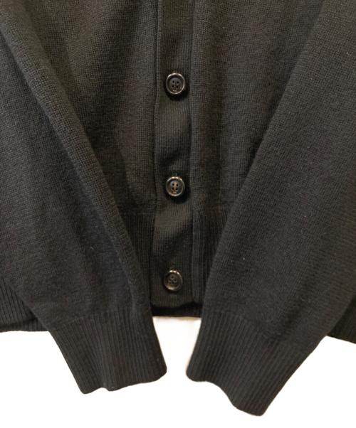 AMI PARIS（アミ パリス）AMI PARIS (アミ パリス) Ami de Coeur Cardigan　BFHKC001.001 ブラック サイズ:Mの古着・服飾アイテム