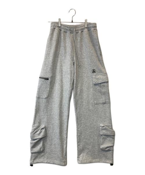 X-GIRL（エックスガール）X-GIRL (エックスガール) マルチポケットスウェットパンツ 105242031015 グレー サイズ:Mの古着・服飾アイテム