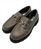 Snidelスナイデル）の古着「ローファー　SWGS224643」｜オリーブ