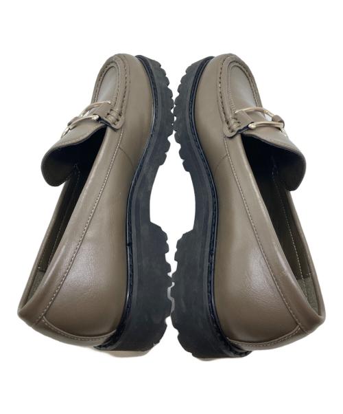 Snidel（スナイデル）Snidel (スナイデル) ローファー　SWGS224643 オリーブ サイズ:Lの古着・服飾アイテム