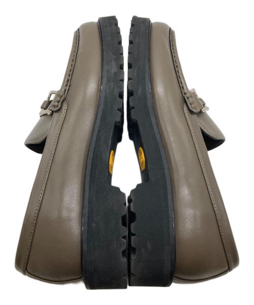 Snidel（スナイデル）Snidel (スナイデル) ローファー　SWGS224643 オリーブ サイズ:Lの古着・服飾アイテム