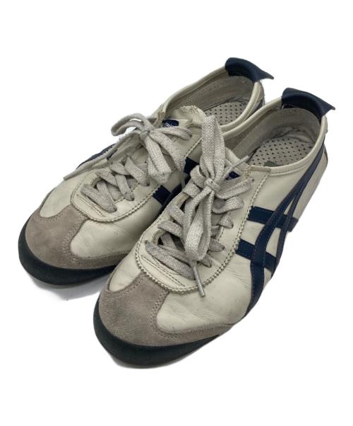 Onitsuka Tiger（オニツカタイガー）Onitsuka Tiger (オニツカタイガー) スニーカー　THL202 ネイビー×グレー サイズ:24.5cmの古着・服飾アイテム