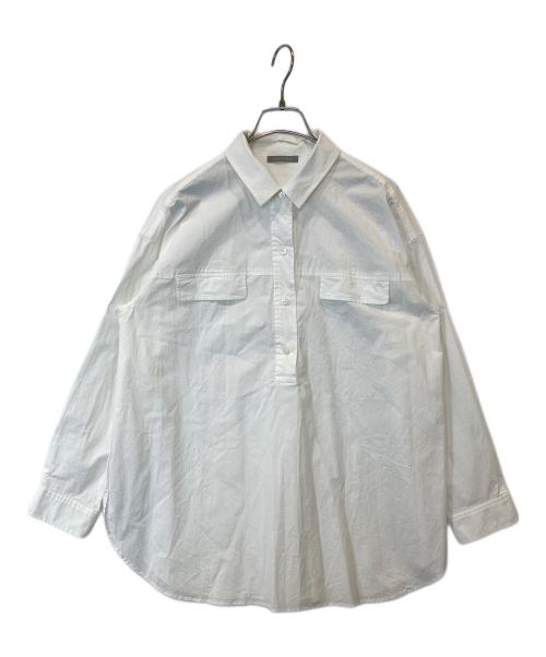 theory luxe（セオリーリュクス）theory luxe (セオリーリュクス) プルオーバーシャツ 03-1108220 ホワイト サイズ:38の古着・服飾アイテム