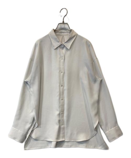 Noble（ノーブル）Noble (ノーブル) シーズンカラープレーンシャツ ベージュ サイズ:表記がないため不明の古着・服飾アイテム