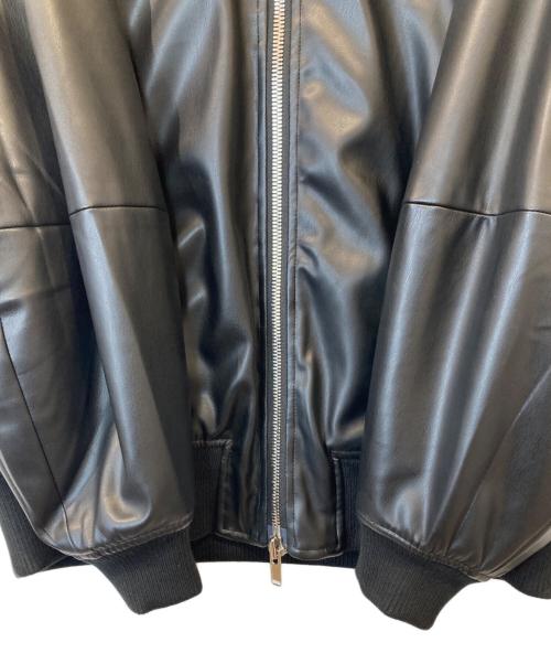 upper hights（アッパーハイツ）upper hights (アッパーハイツ) THE U-2 BIG PU ブルゾン　20JA34602BLK ブラックの古着・服飾アイテム