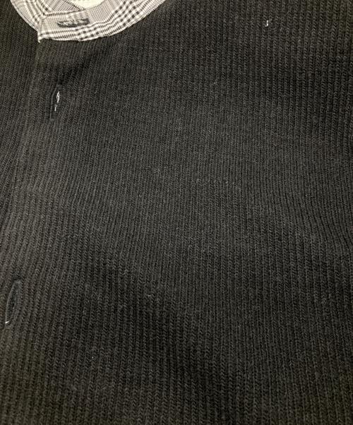 ZUCCA（ズッカ）ZUCCA (ズッカ) シャツドッキング/ワンピース ZU21FH127 グレー サイズ:Mの古着・服飾アイテム